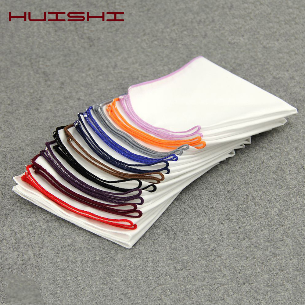 Handkerchief Cotton Men - New Hanky Men's White Pocket Square