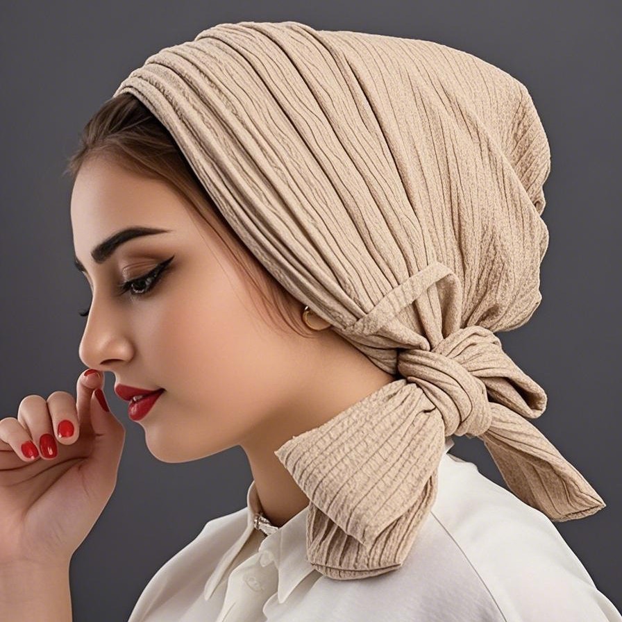 Head Wrap Turban - Luxury Spring knot Turban Hat for
