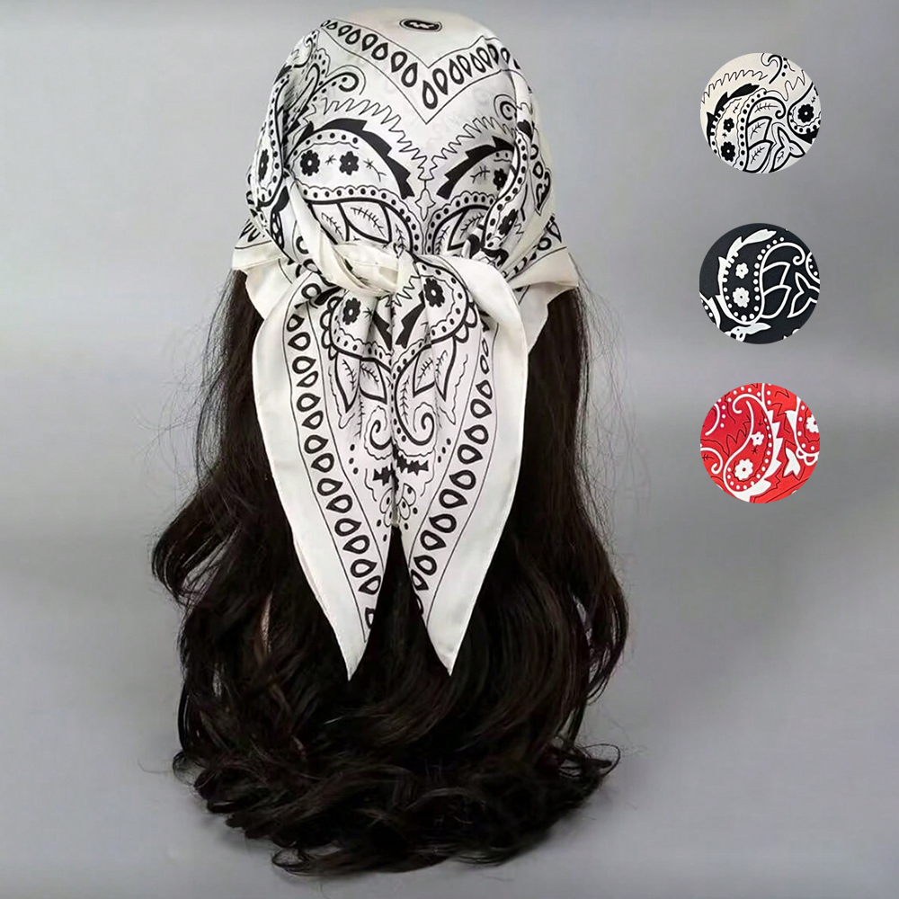 Ascot Neck Scarf - 70CM Oversized Hip Hop Neck Scarf