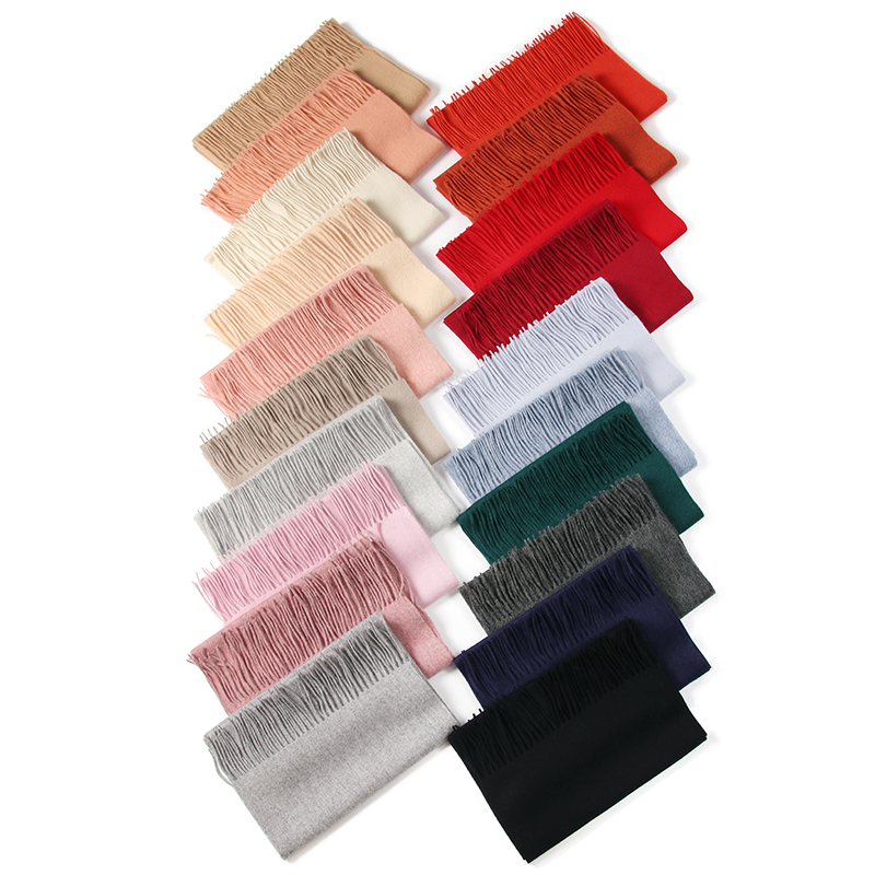 Muffler Men Wool - LONGMING 100% Merino Wool Knitted Shawl