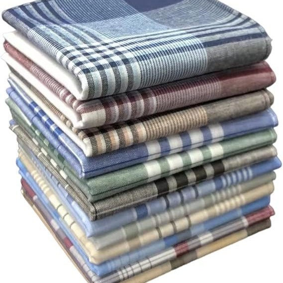 Handkerchief Cotton Men - Men's Handkerchiefs 100% Cotton Handkerchief with