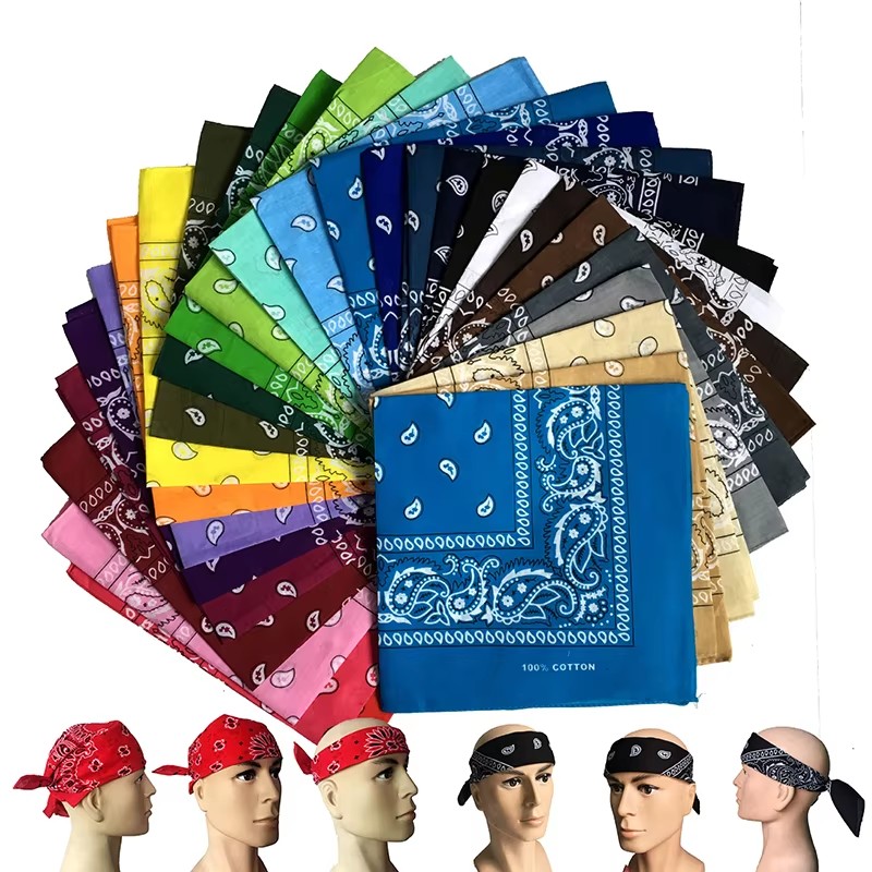 Handkerchief Cotton Men - 1/2/3Pcs Unisex Men Women Cotton Bandana