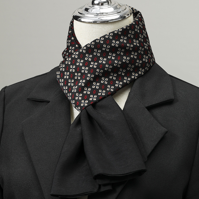 Scarf Silk Square - Men's Scarf Imitation Silk Neck Scarf