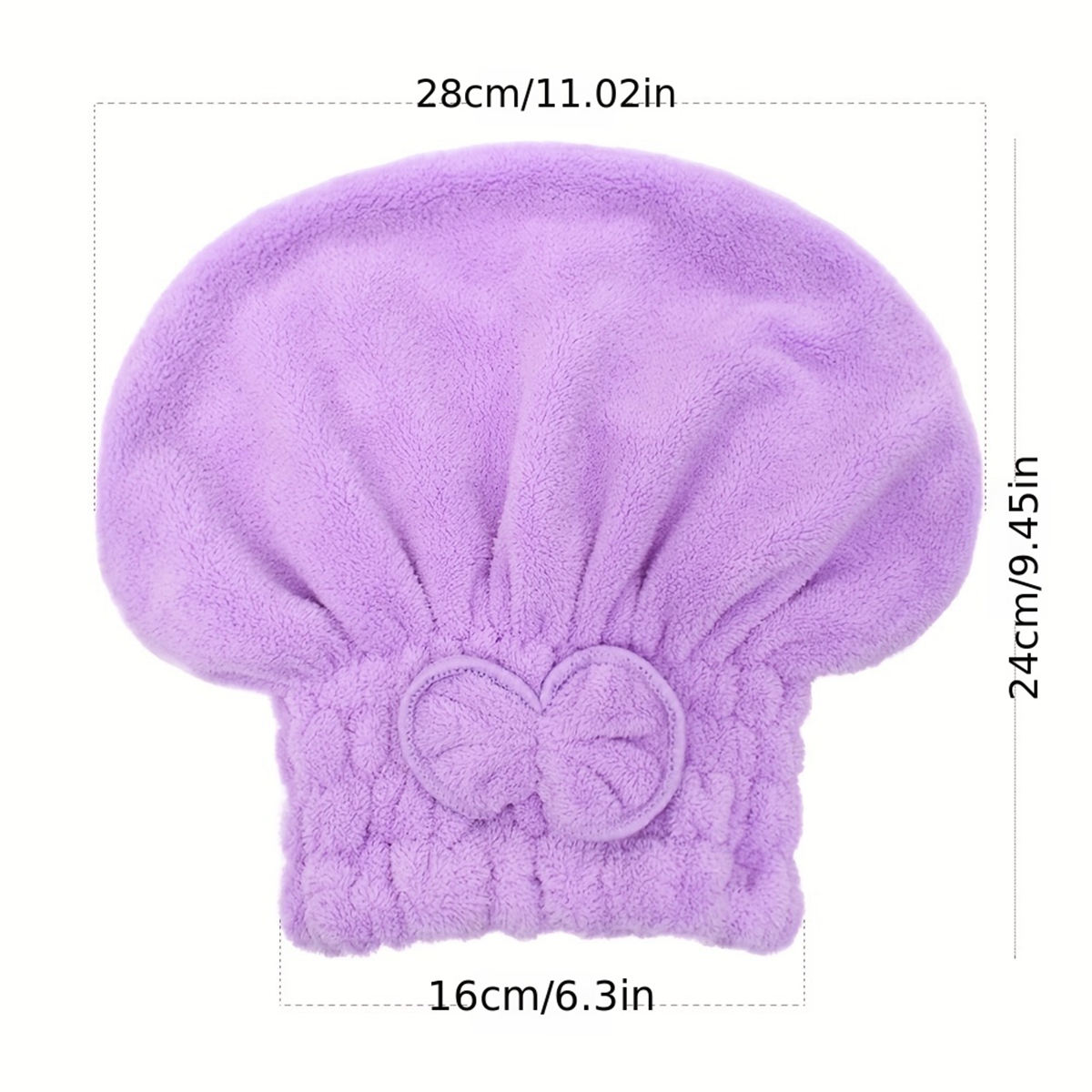1Pc Microfiber Hair Drying Tow - Head Wrap Turban 评论和价格