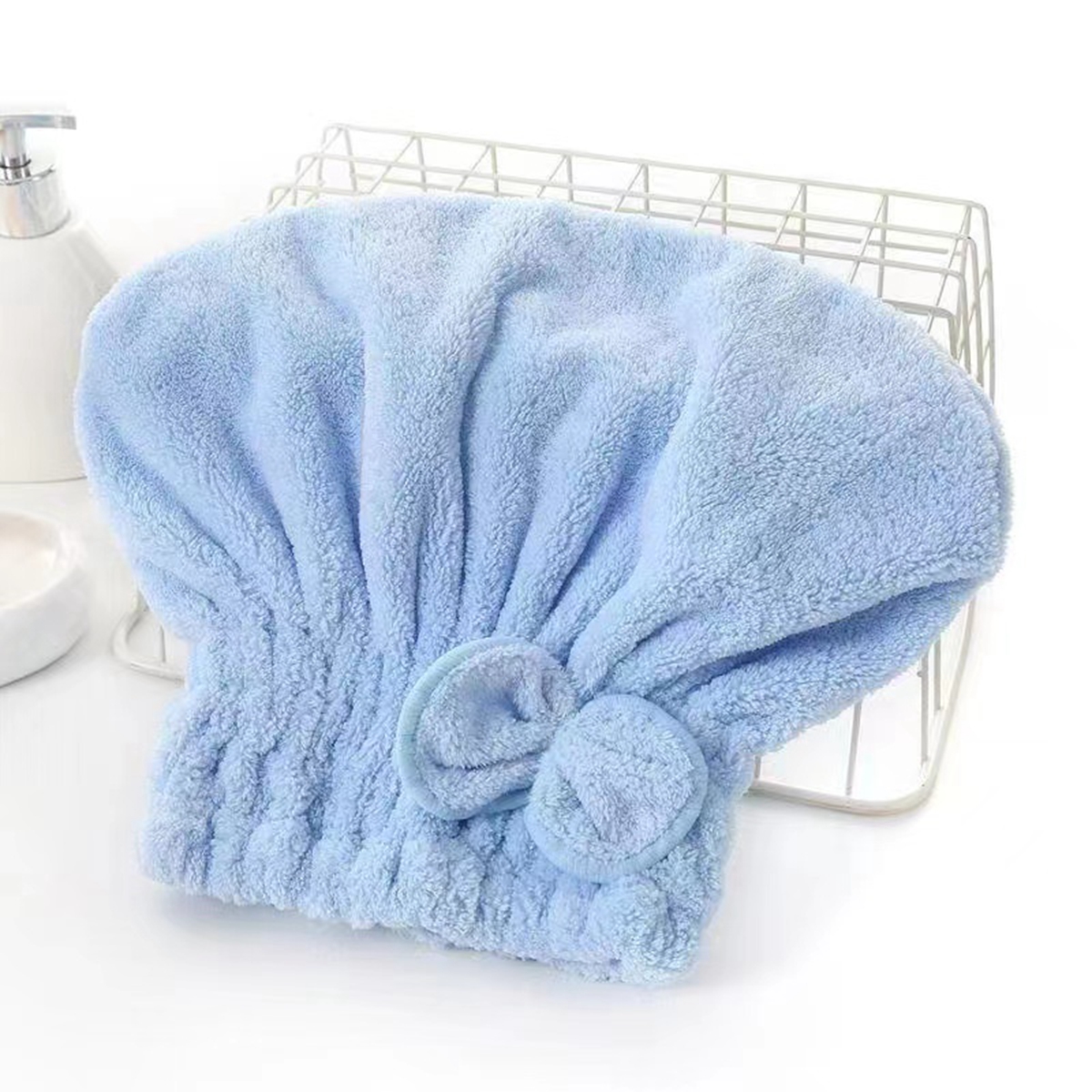 1Pc Microfiber Hair Drying Tow - Head Wrap Turban 评论和价格