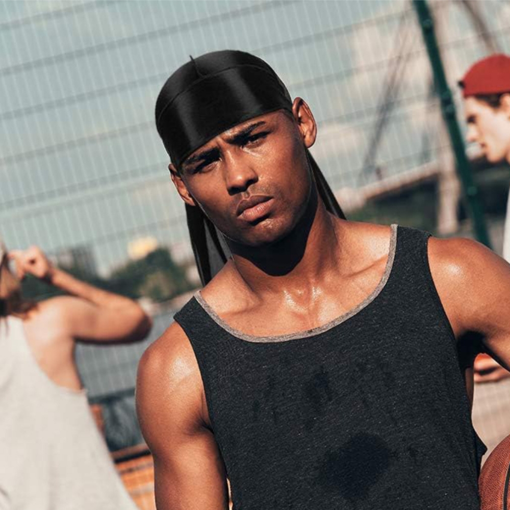 Men's Silk Durag Bonnet Bandan - Bandana Doo Rag 评论和价格