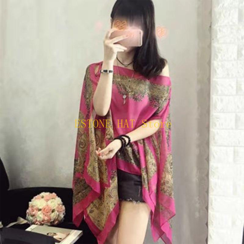 49MF Large Size Women Beach Bl - Pashmina Wrap Large 评论和价格