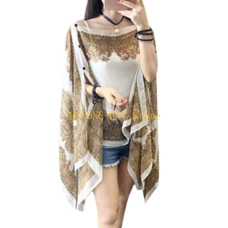 49MF Large Size Women Beach Bl - Pashmina Wrap Large 评论和价格