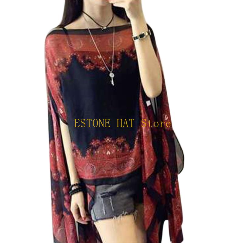 49MF Large Size Women Beach Bl - Pashmina Wrap Large 评论和价格
