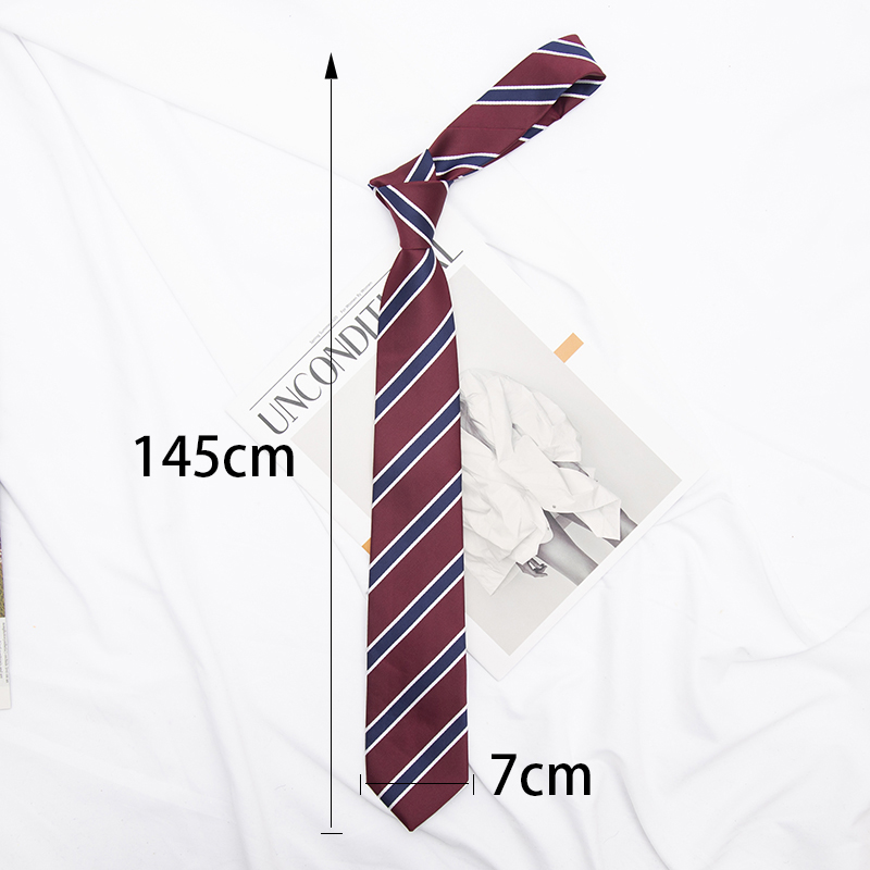 New JK Ties Women Striped Neck - Skinny Tie Men 评论和价格