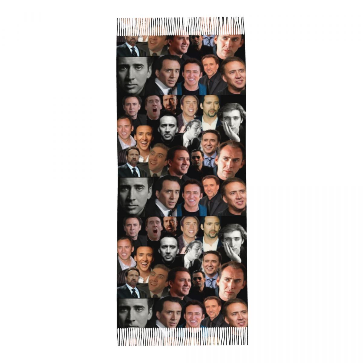 Nicolas Cage Colllage Shawl Wr - Pashmina Wrap Large 评论和价格