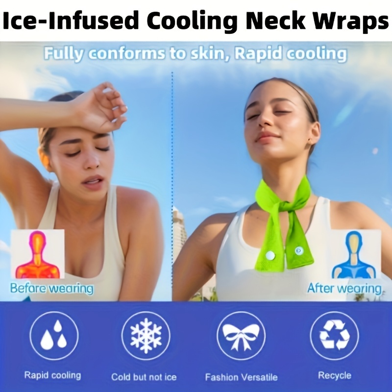 Cooling Neck Gaiter Scarf Band - Silk Neck Scarf 评论和价格
