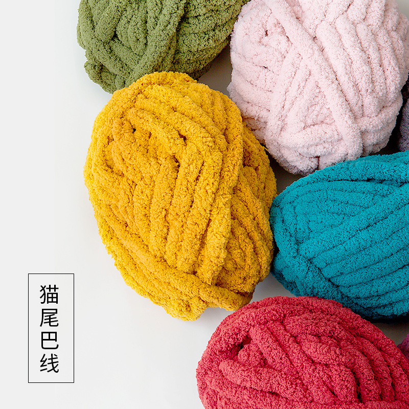 Super Coarse Yarn for Pet Bed, - Woven Scarf Blanket 评论和价格