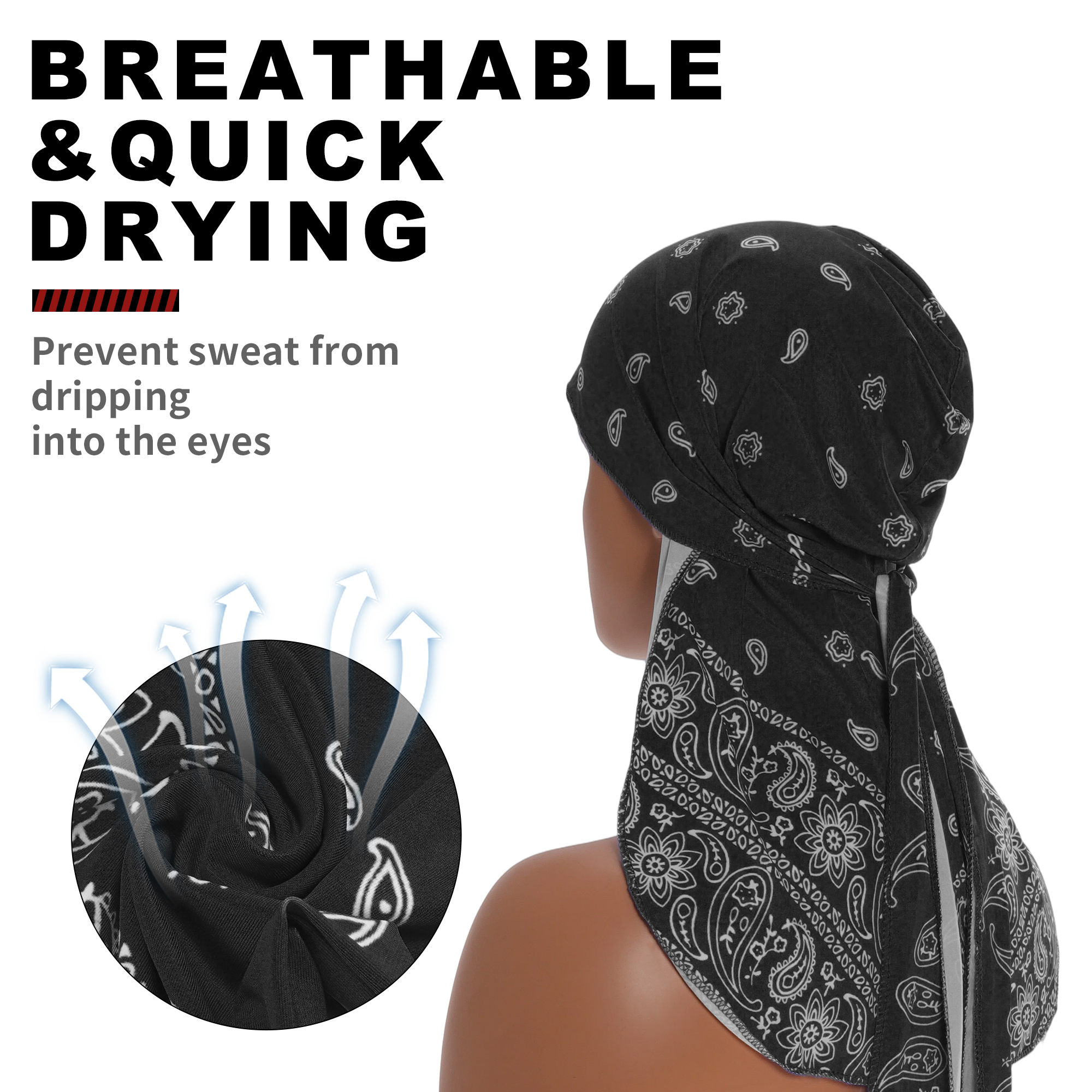 X Autohaux Breathable Cycling  - Bandana Doo Rag 评论和价格