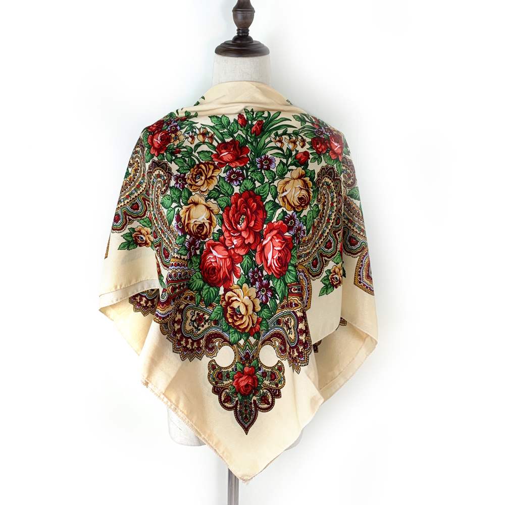 100*100cm Russian National Squ - Bandana Cotton 评论和价格