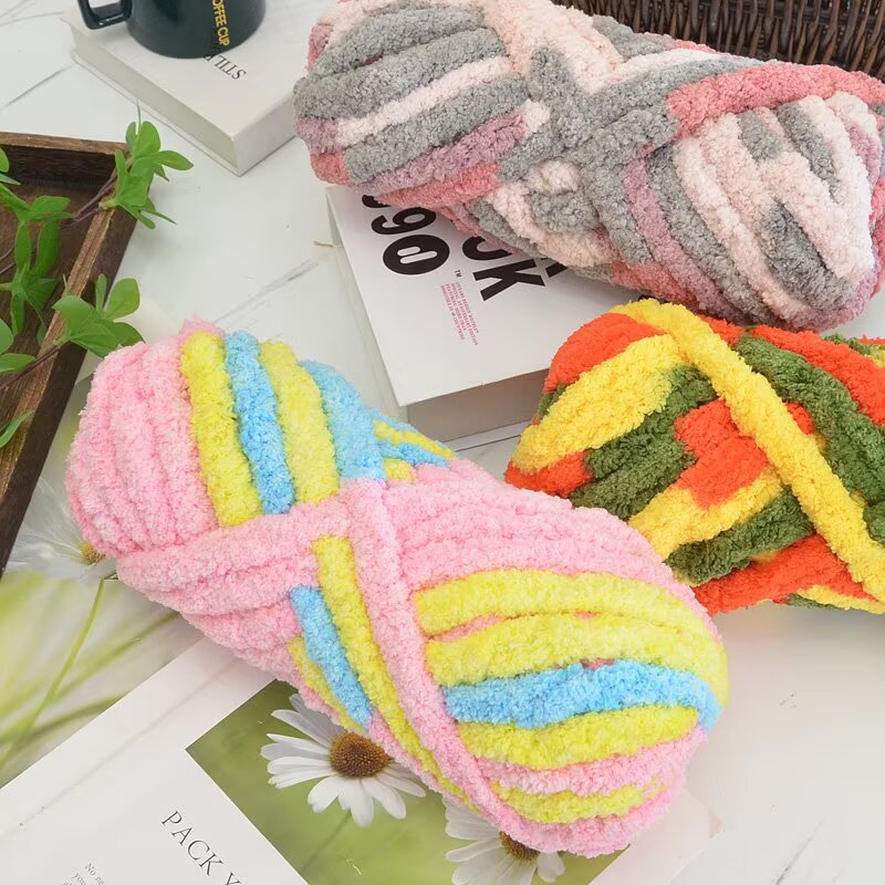 Cat Tail Yarn, Extra Thick Ice - Woven Scarf Blanket 评论和价格