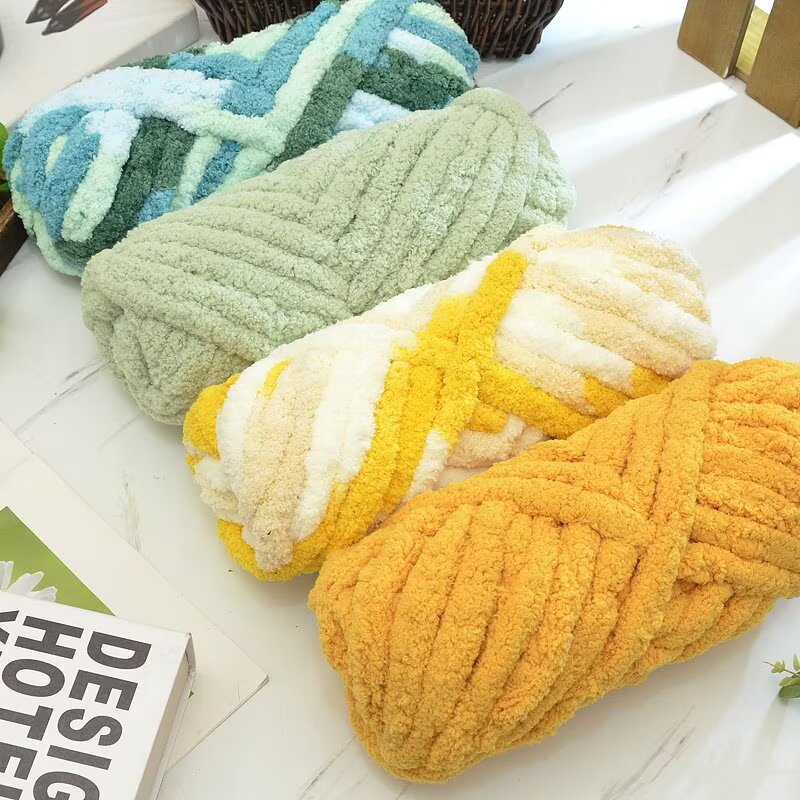Cat Tail Yarn, Extra Thick Ice - Woven Scarf Blanket 评论和价格