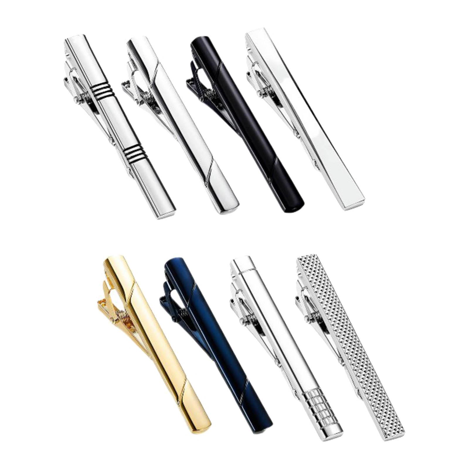 Tie Clips Button Shirt Wedding - Tie Bar Set Gift 评论和价格