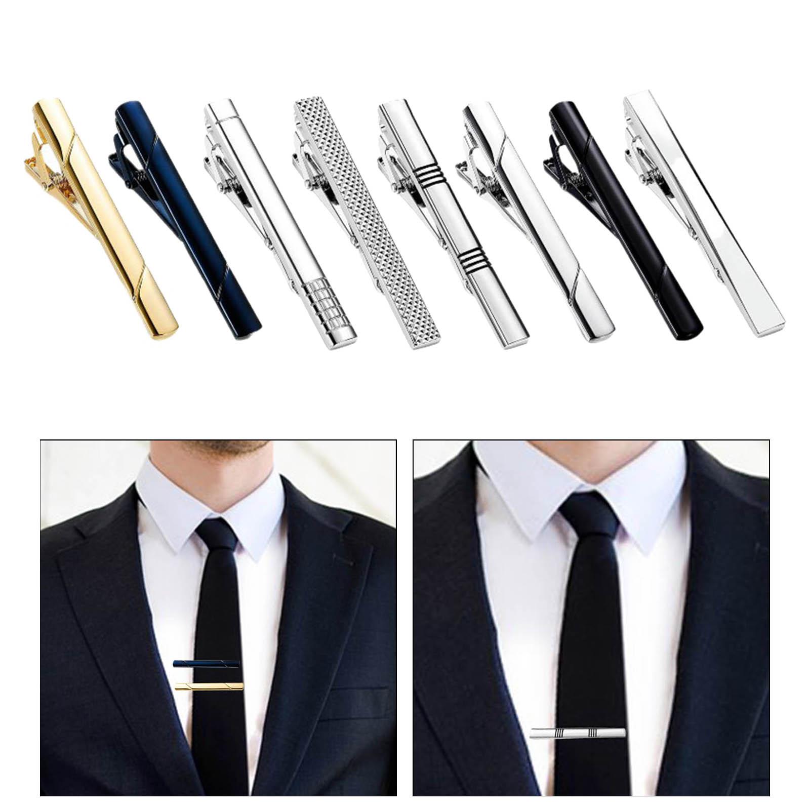 Tie Clips Button Shirt Wedding - Tie Bar Set Gift 评论和价格