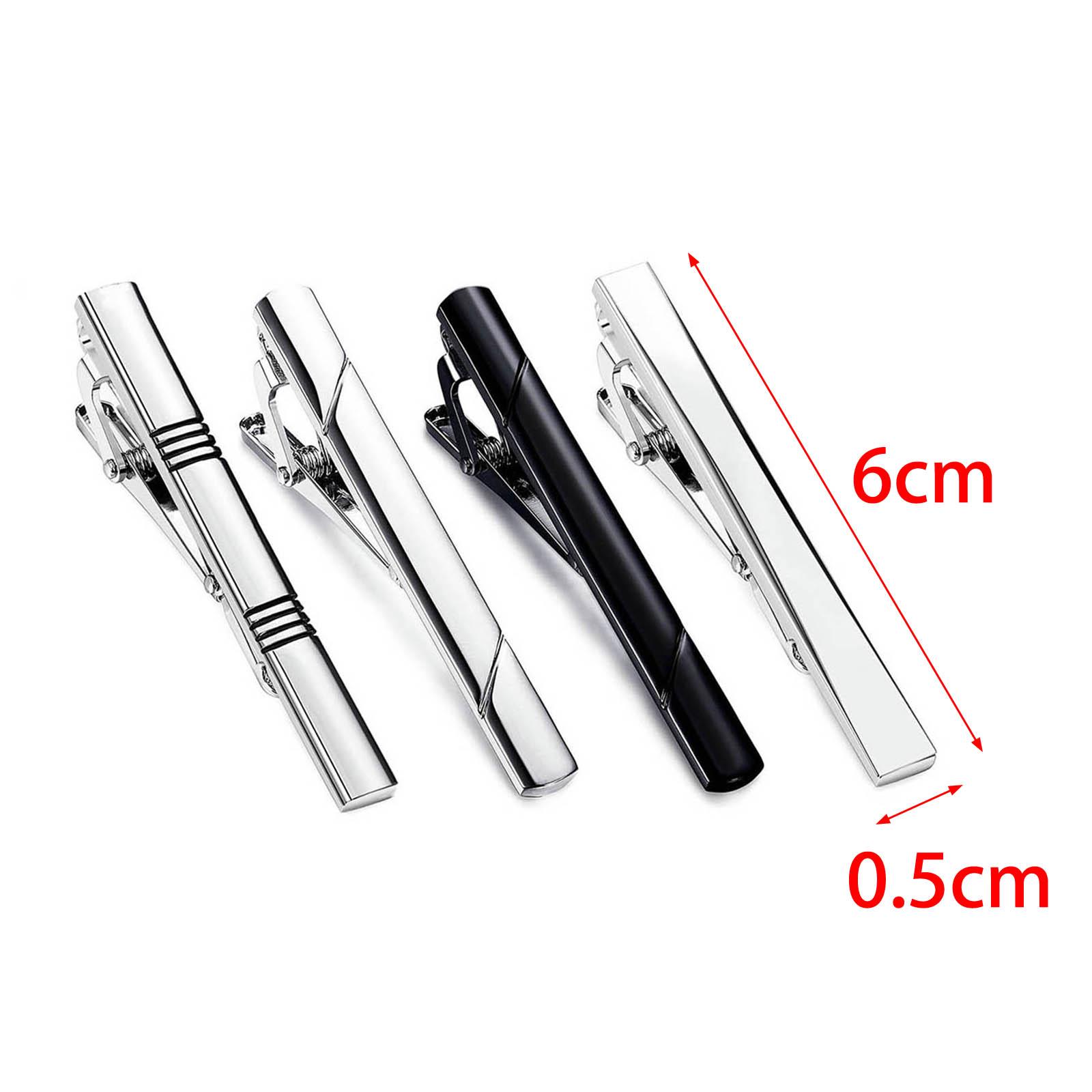 Tie Clips Button Shirt Wedding - Tie Bar Set Gift 评论和价格