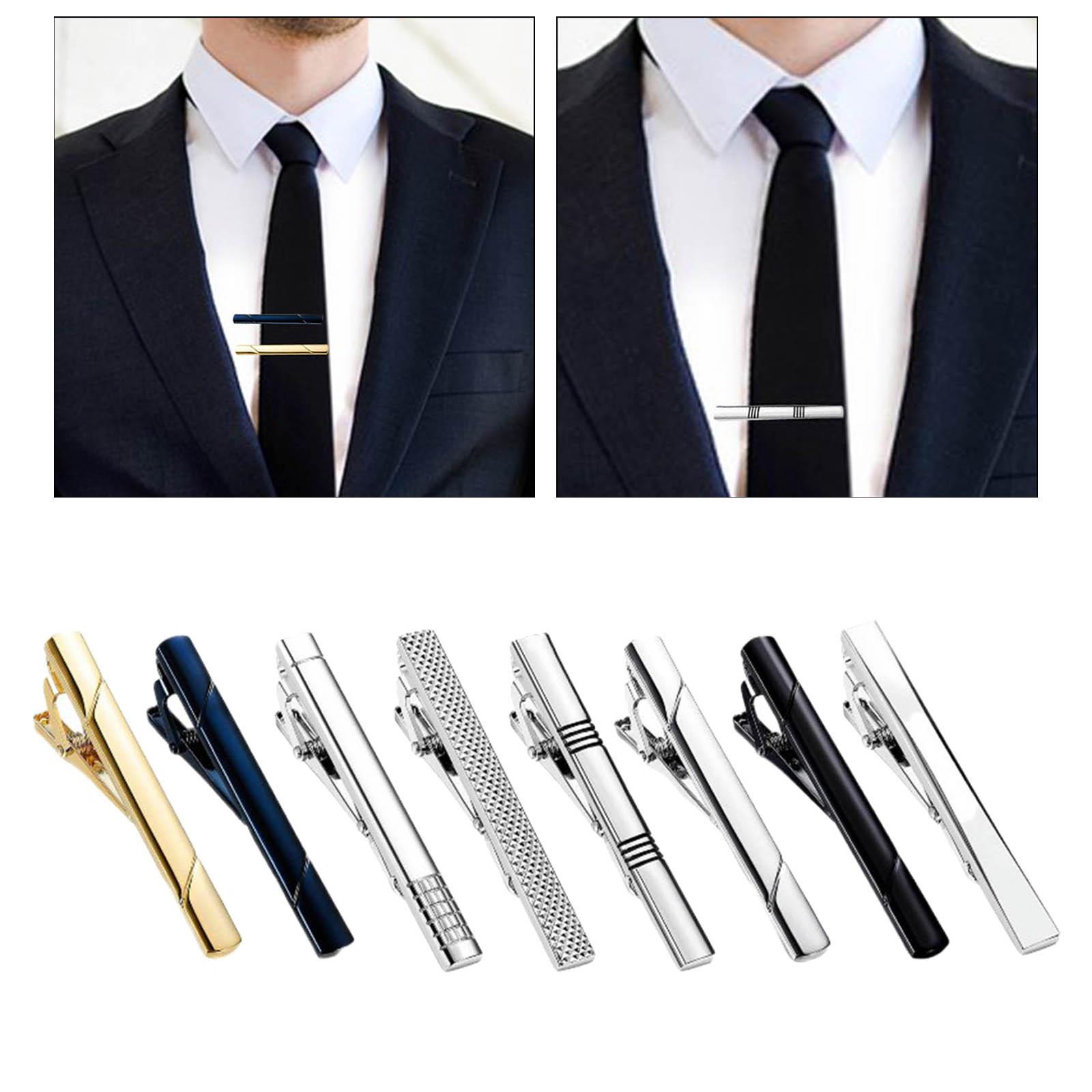 Tie Clips Button Shirt Wedding - Tie Bar Set Gift 评论和价格