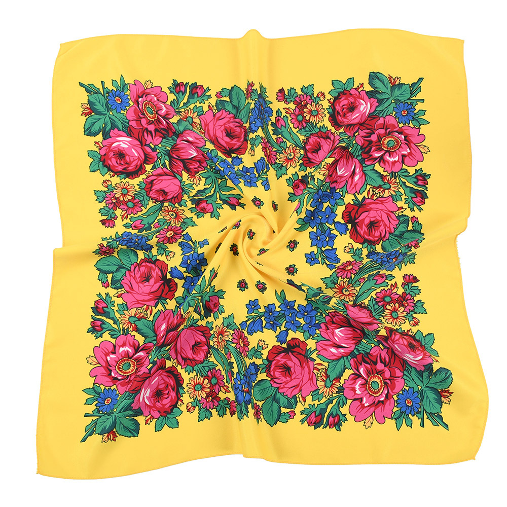70*70cm Russian Style Square S - Bandana Cotton 评论和价格