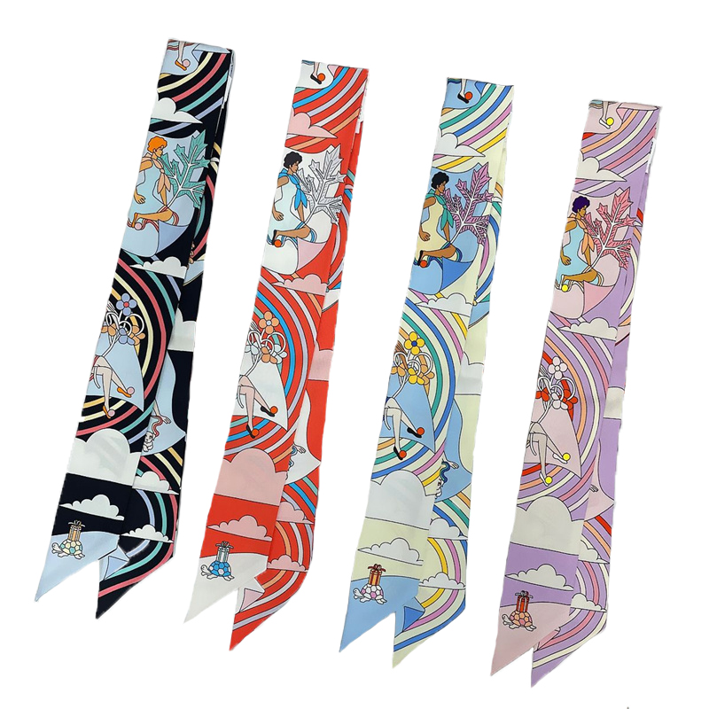 Women 100% Mulberry Silk Scarf - Silk Neck Scarf 评论和价格