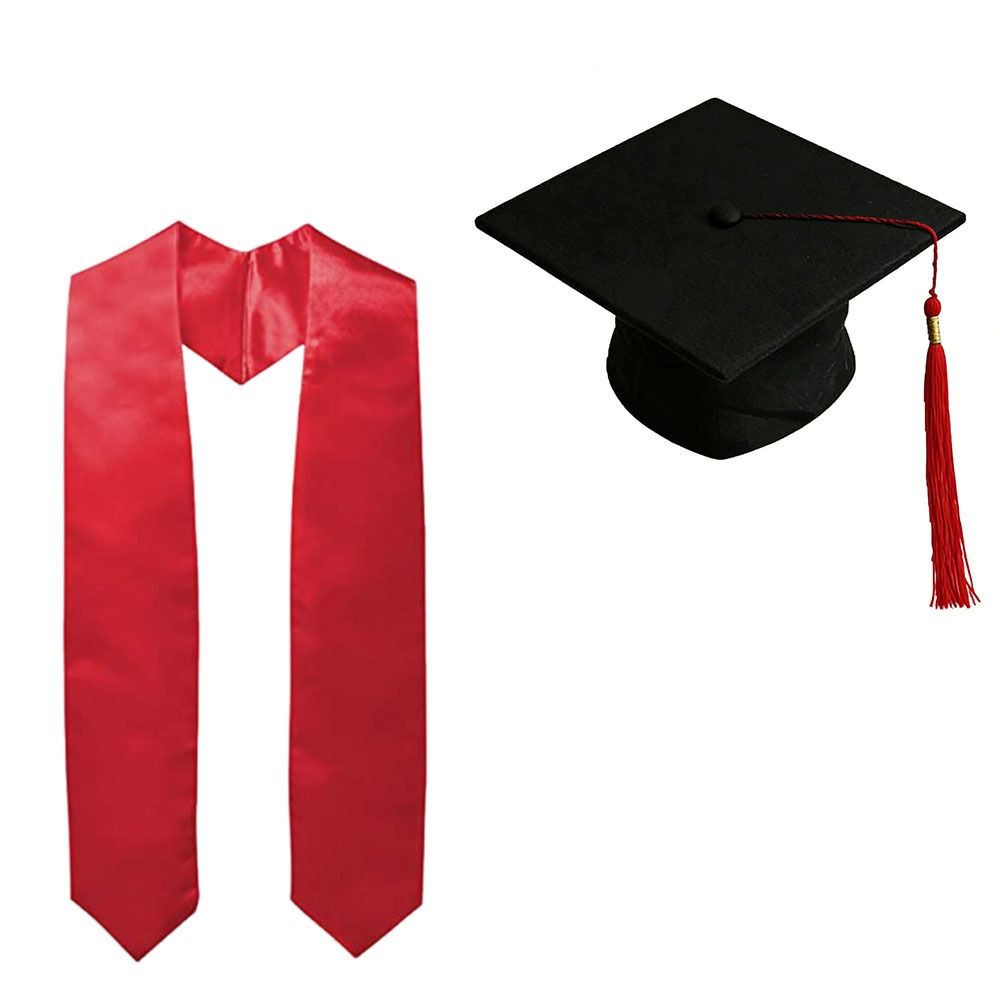 Solid Color Graduation Season  - Stole Wedding Shawl 评论和价格