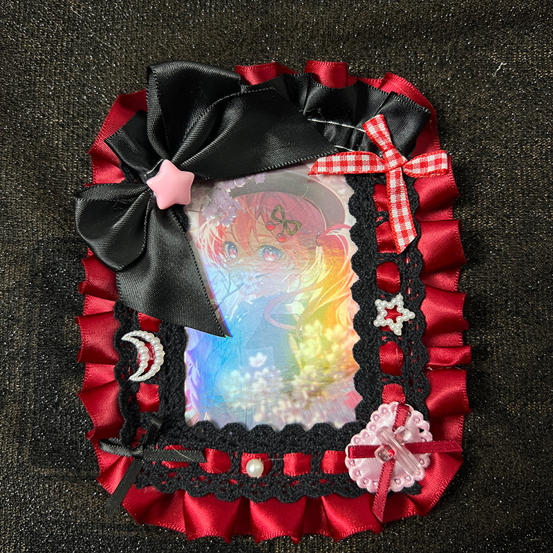Lolita Maid Lace Handmade ID C - Lanyard Badge Holder 评论和价格