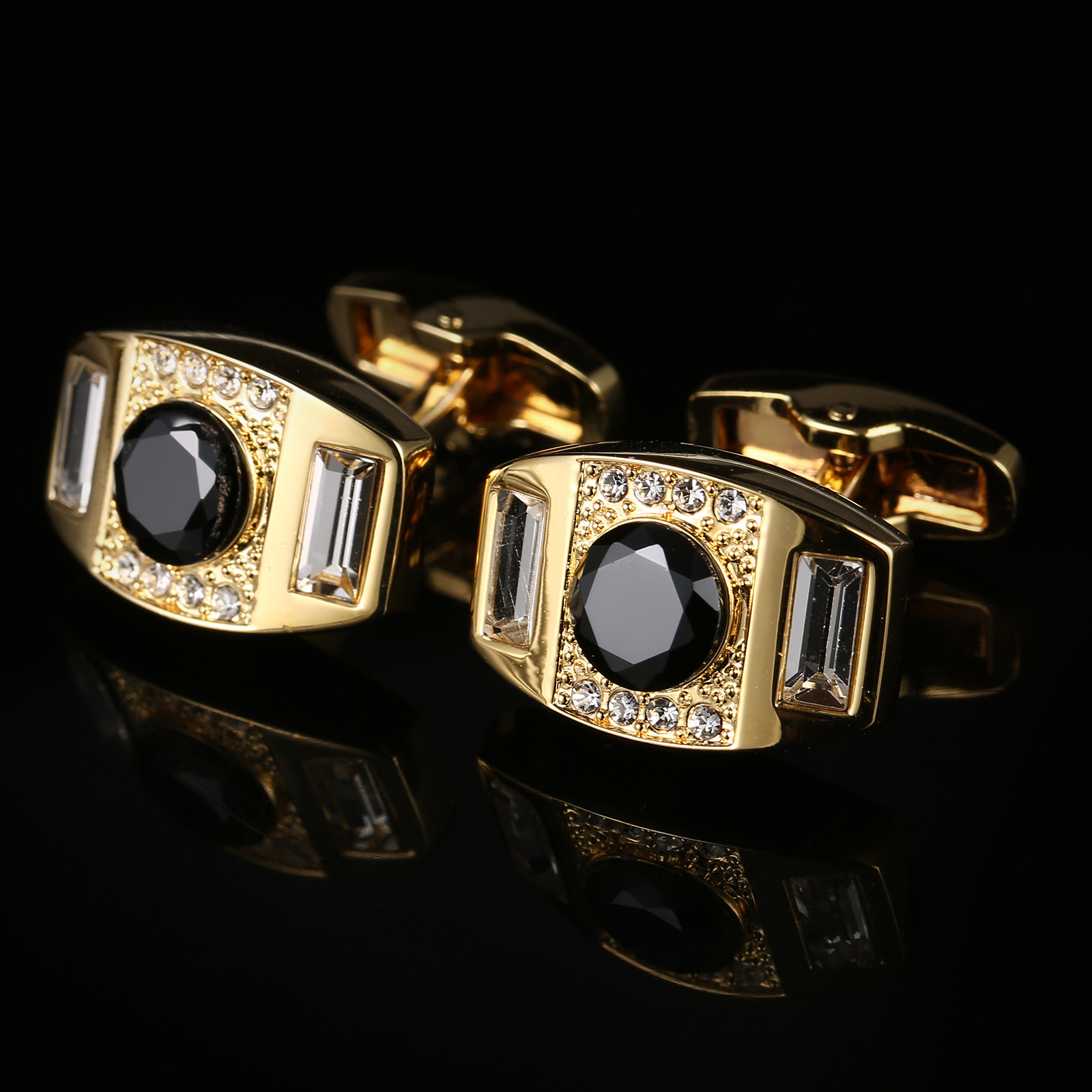 High Quality Cufflinks Necktie - Tie Bar Set Gift 评论和价格