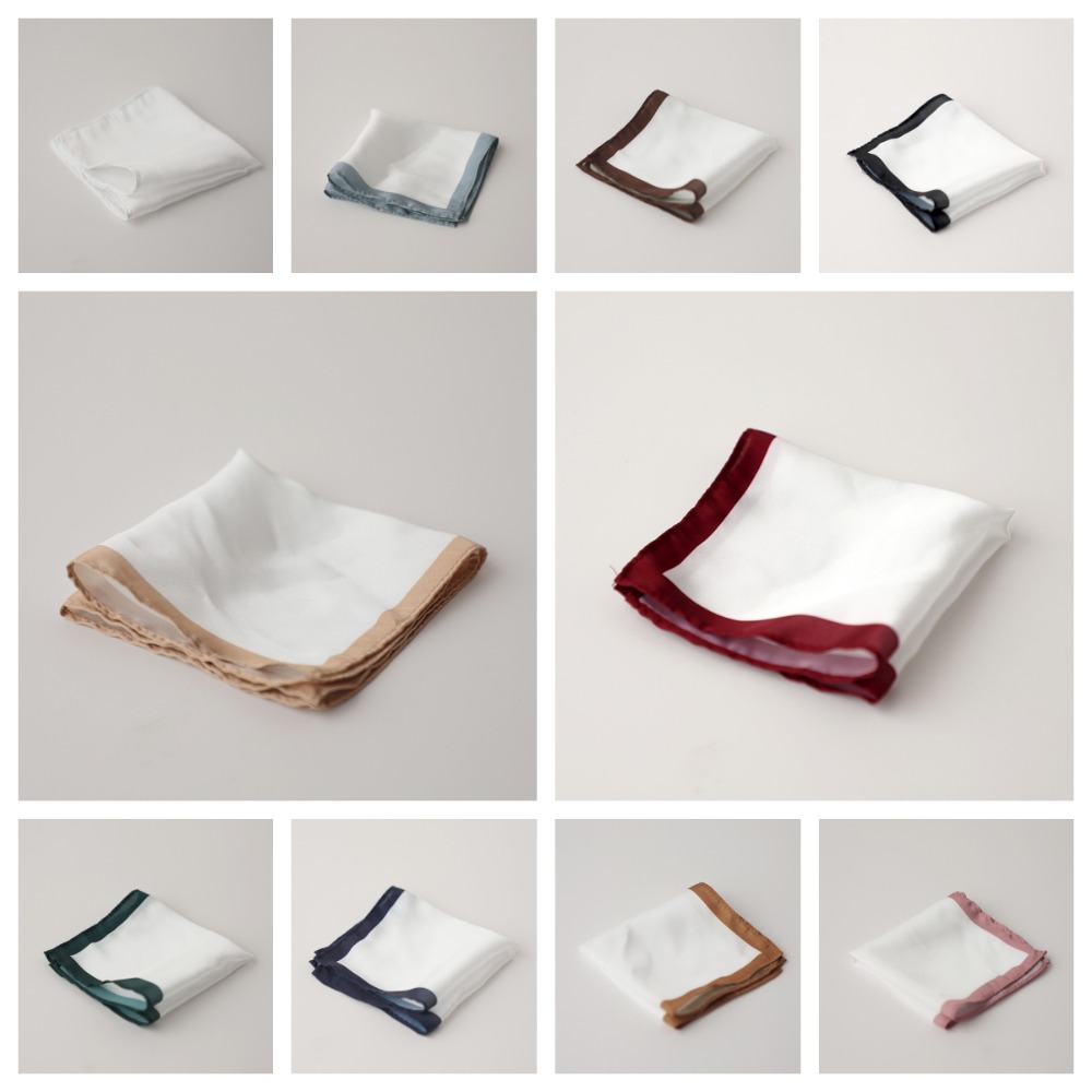 Fashion Korean Men's Suit Pock - Pocket Square Set 评论和价格