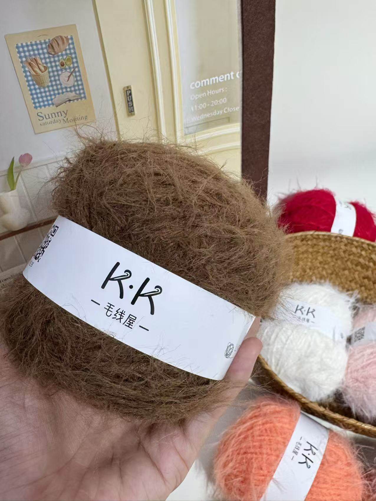 1 Large Bag Contains 2 Skeins  - Woven Scarf Blanket 评论和价格