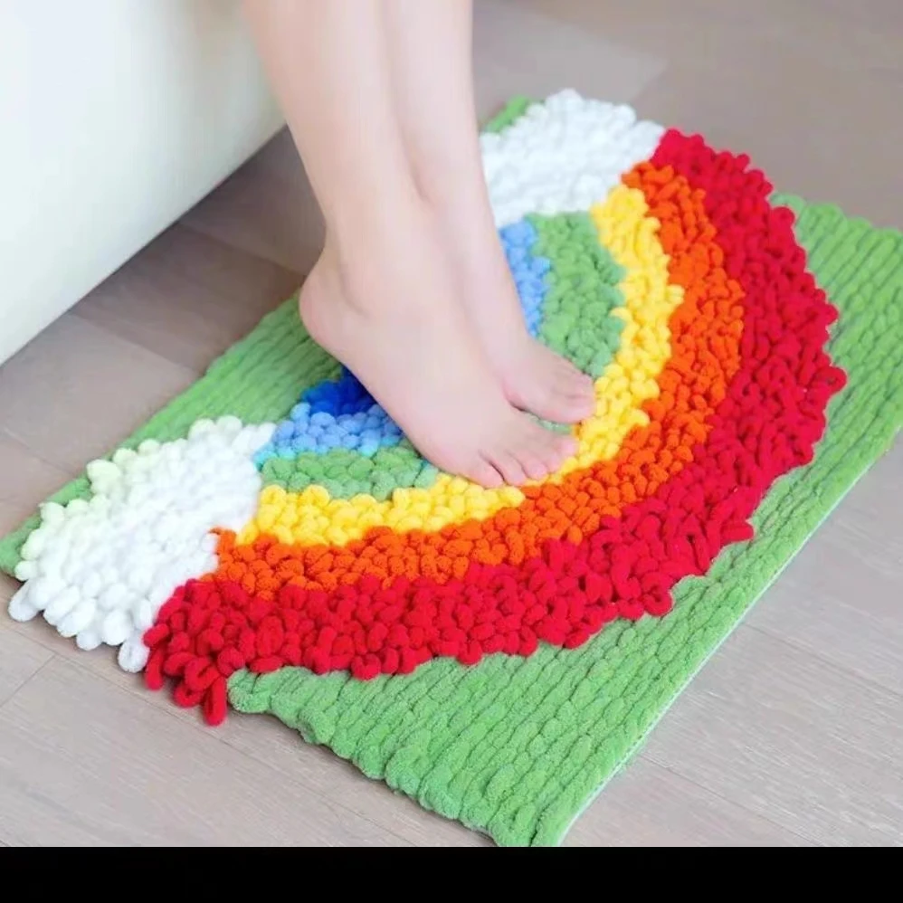 100g/Ball Finger Loop Yarn Thr - Woven Scarf Blanket 评论和价格