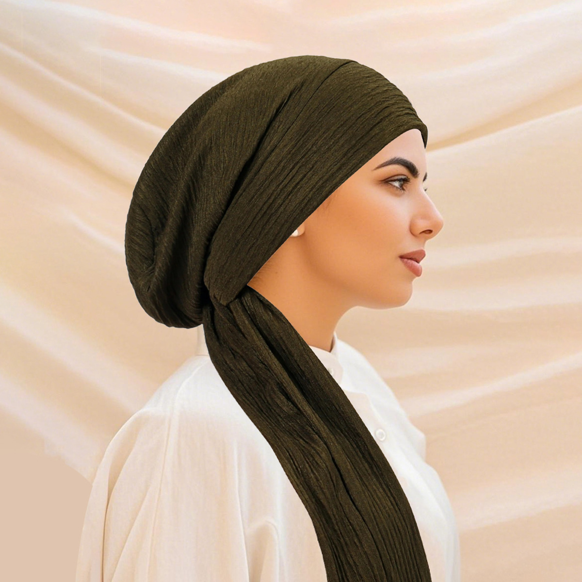 Luxury Spring knot Turban Hat  - Head Wrap Turban 评论和价格