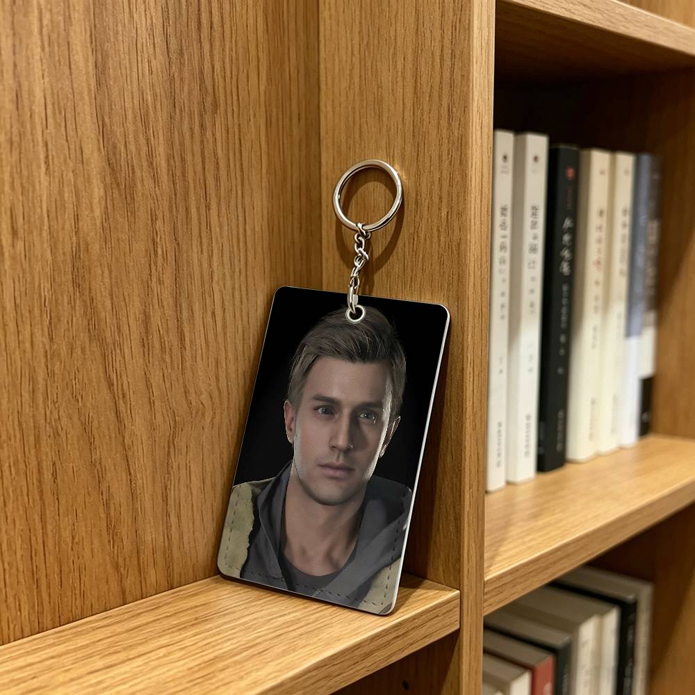 Horror E-Ethan W-Winters Card  - Lanyard Badge Holder 评论和价格