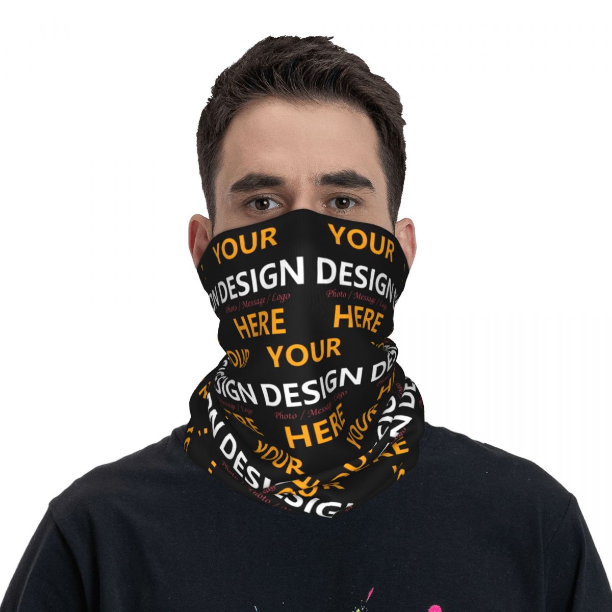 Custom Your Design Here Bandan - Neck Warmer Tube 评论和价格
