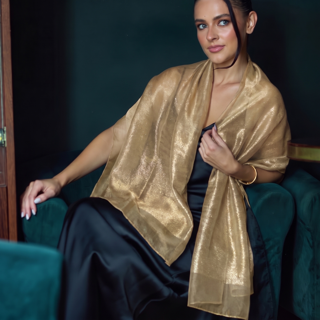 Women Silk Shawl Sheer Wrap El - Stole Wedding Shawl 评论和价格