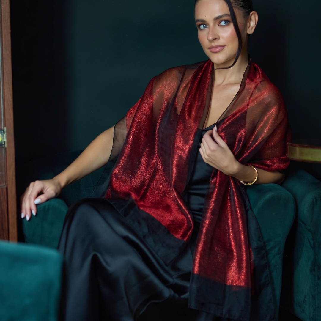 Women Silk Shawl Sheer Wrap El - Stole Wedding Shawl 评论和价格