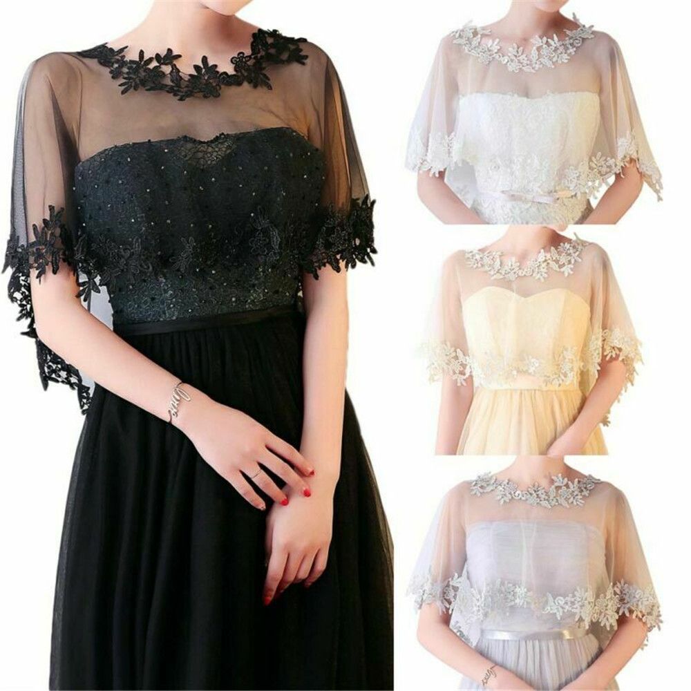 Fashion Casual Bridal Wedding  - Stole Wedding Shawl 评论和价格