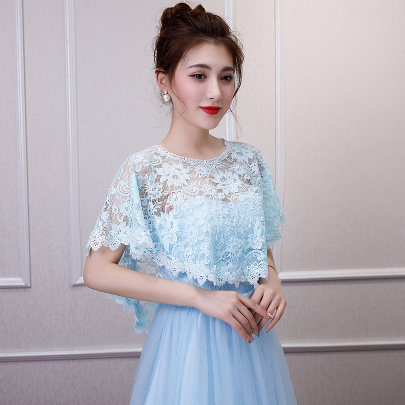 Hot Sale Lace Wedding Wrap Jac - Stole Wedding Shawl 评论和价格