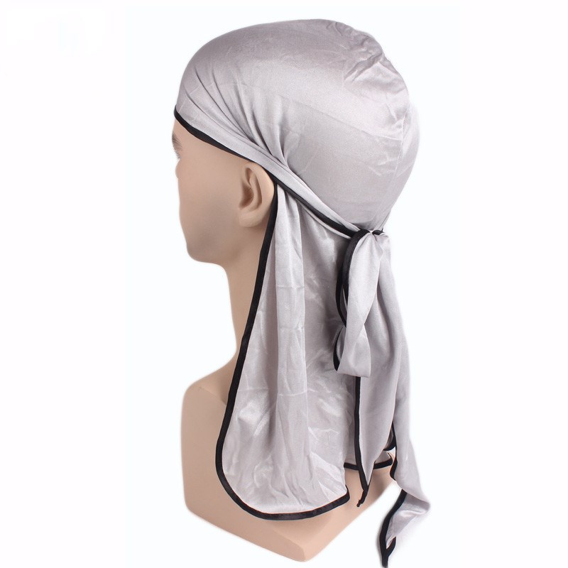 Breathable Men's Silky Satin K - Bandana Doo Rag 评论和价格