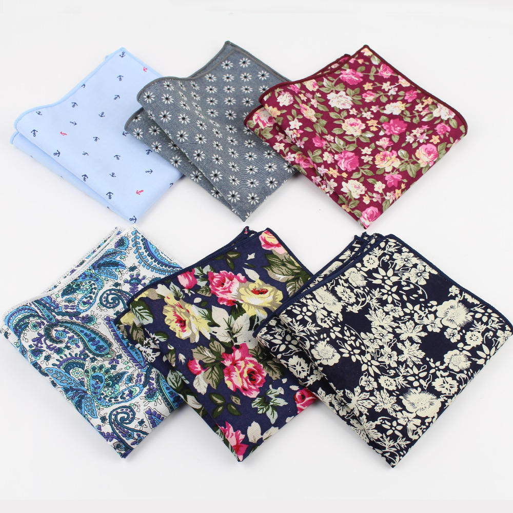 Paisley Cotton Handkerchiefs W - Handkerchief Cotton Men 评论和价格