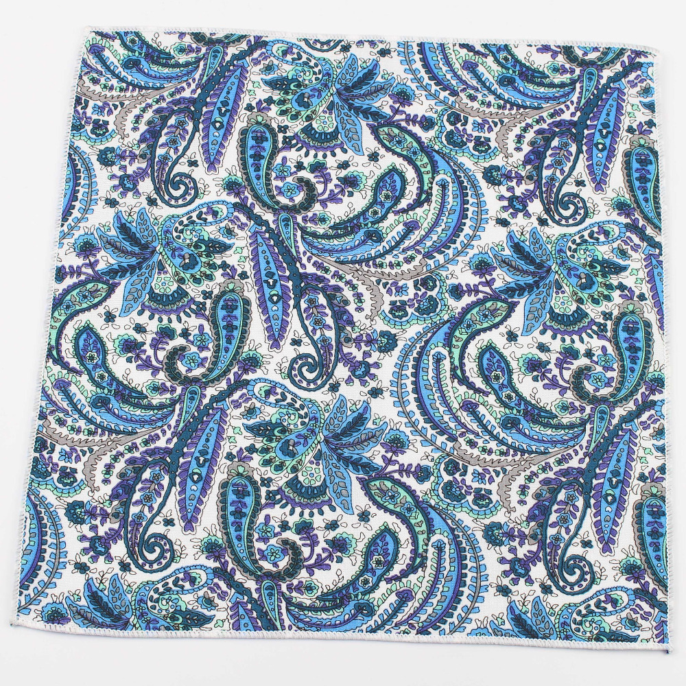 Paisley Cotton Handkerchiefs W - Handkerchief Cotton Men 评论和价格