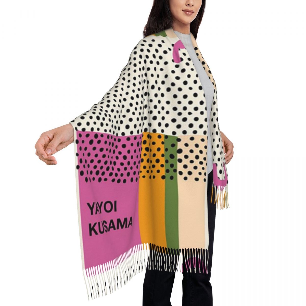 Luxury Yayoi Kusama Infinity D - Infinity Scarf Knit 评论和价格