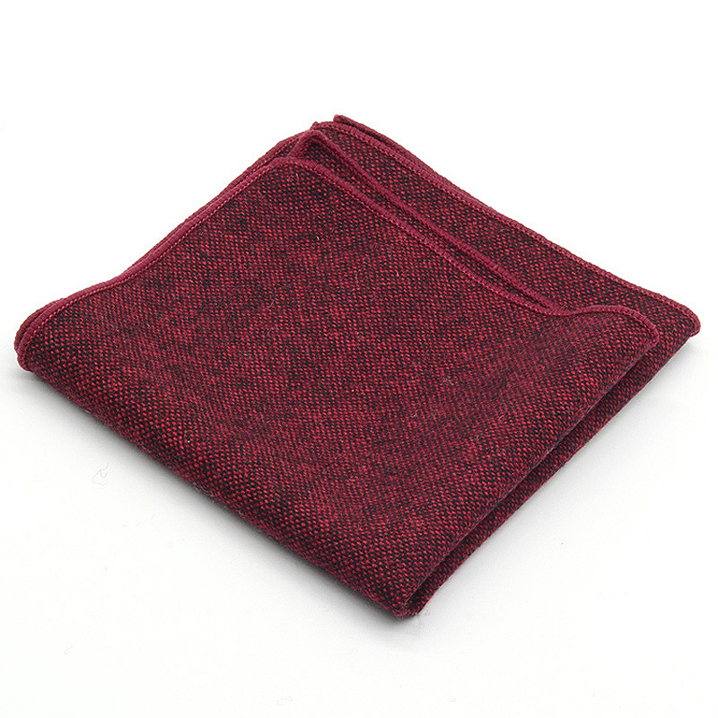 Classic Wool Pocket Square 25C - Pocket Square Set 评论和价格