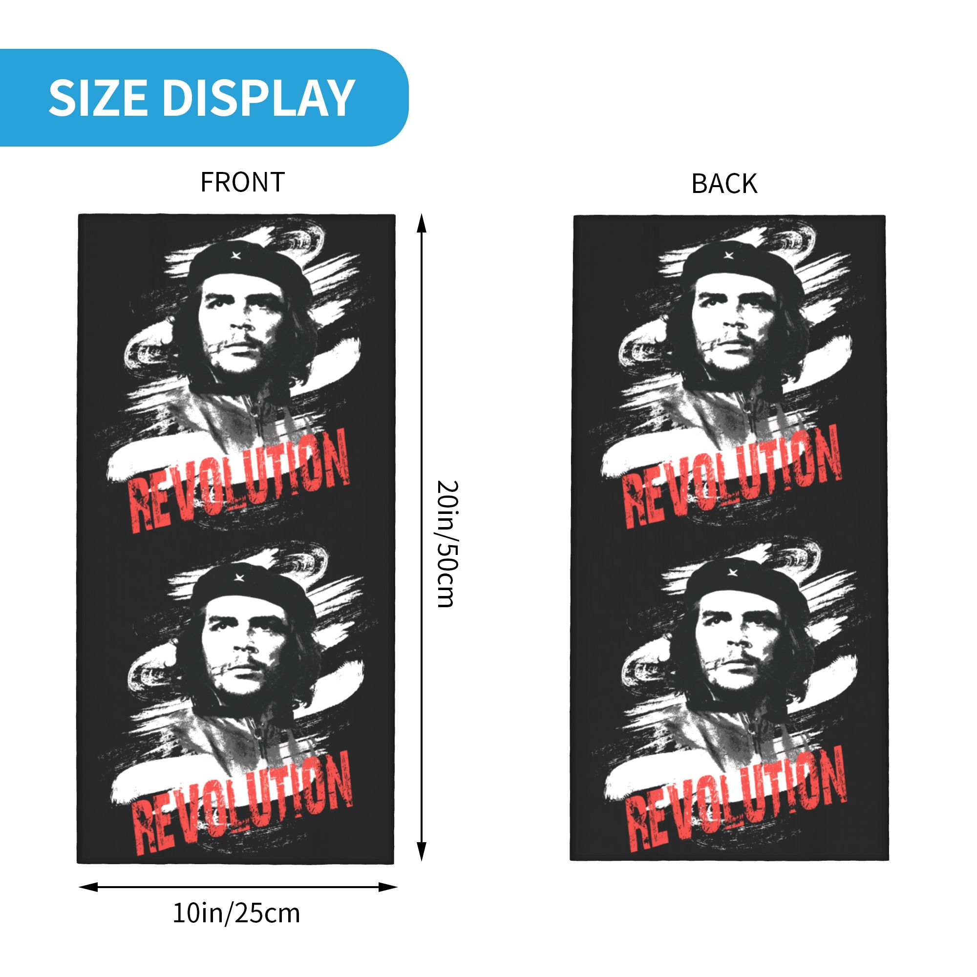 Custom Che Guevara Revolution  - Neck Warmer Tube 评论和价格