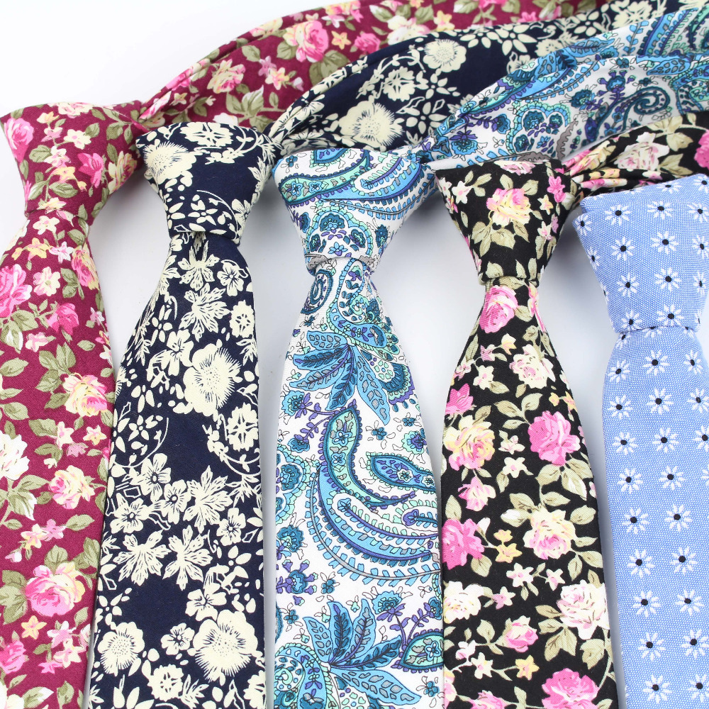Cotton Men's Colourful Tie Tie - Skinny Tie Men 评论和价格