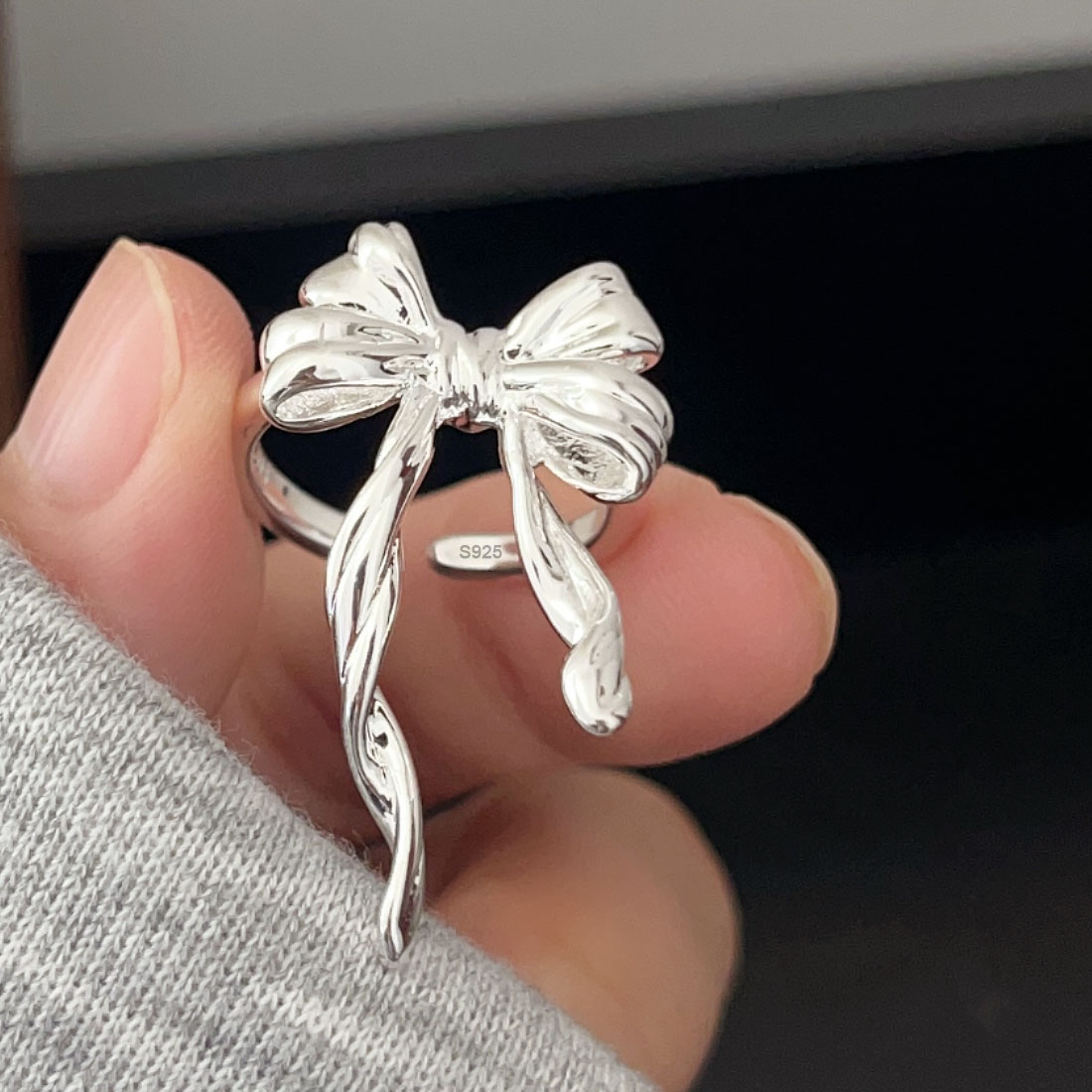 925 Sterling Silver Rings For  - Tie Clip Silver 评论和价格
