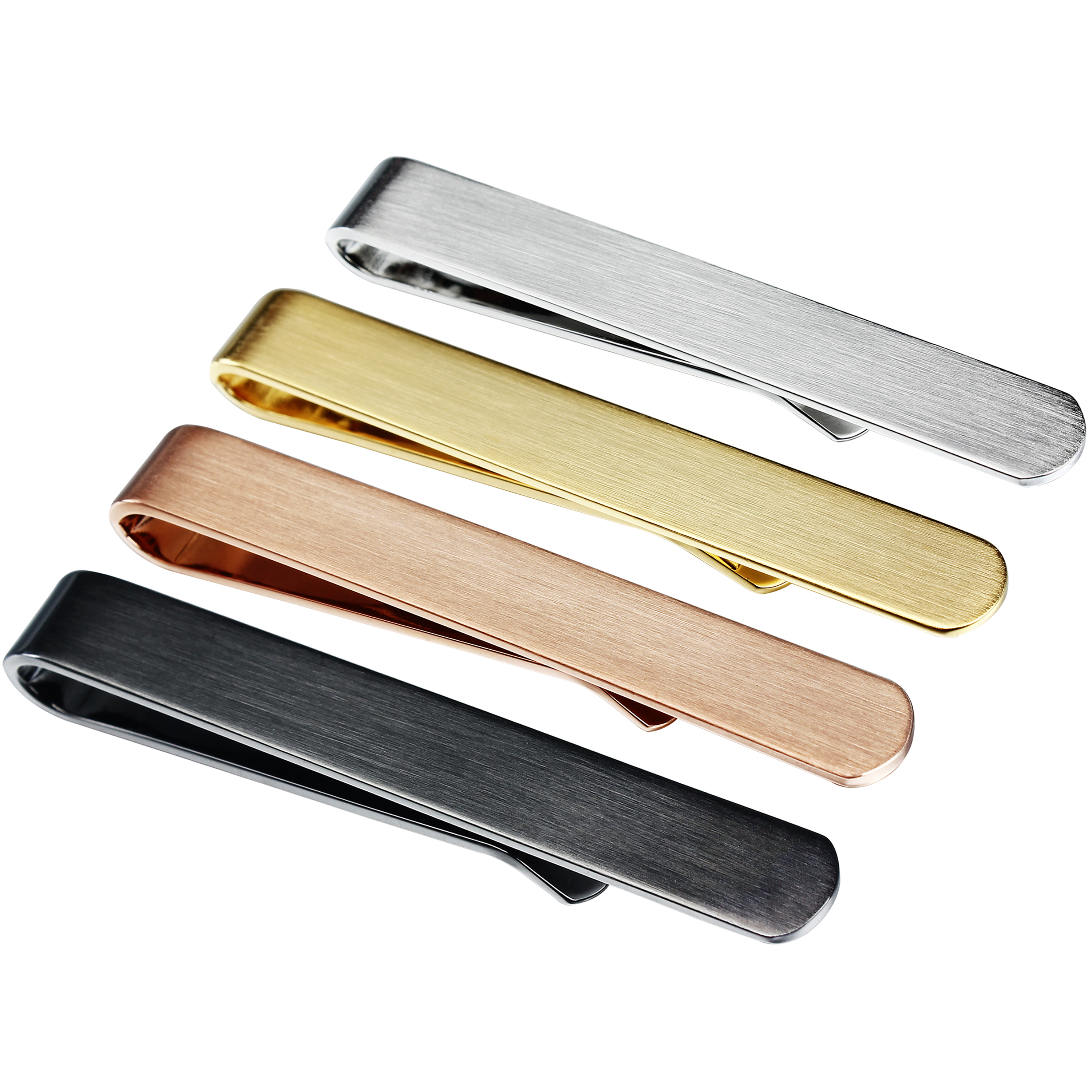 HAWSON 4pcs Skinny Tie Clip fo - Tie Bar Set Gift 评论和价格