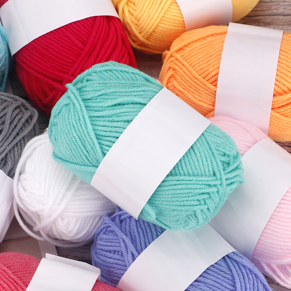 25(50)pcs/bag 4 Ply Milk Cotto - Woven Scarf Blanket 评论和价格